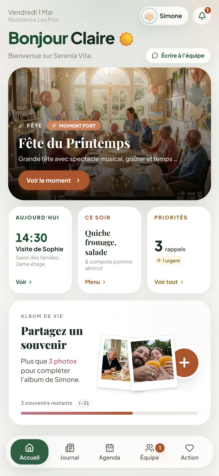 Accueil famille